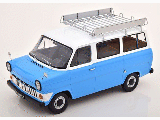 FORD TRANSIT MKI MINIBUS 1965 BLUE/WHITE 1-18 SCALE KKDC180464